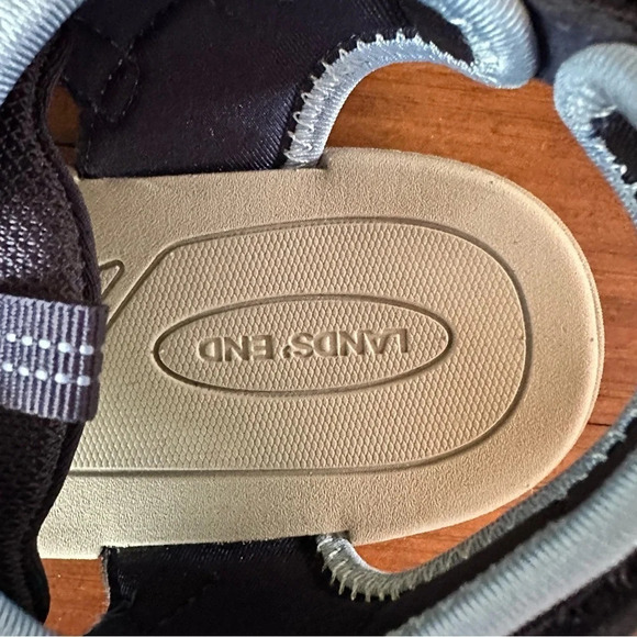 NWOT Land’s End All Weather Closed Toe River Sandals Radiant Navy Size 10 - Picture 5 of 15
